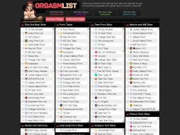 Orgasm List